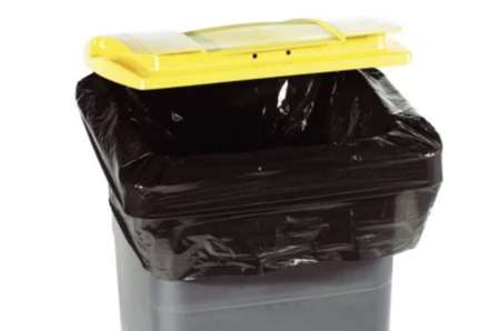 Image de HOUSSE CONTENEUR 340L NOIR 20 µ (Carton de 200)