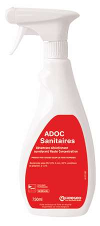 Image de ADOC VAPO SANITAIRES VIDE 750ML