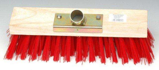 Image de BALAI CANTONNIER VINYLE ROUGE DOUILLE METAL 31CM