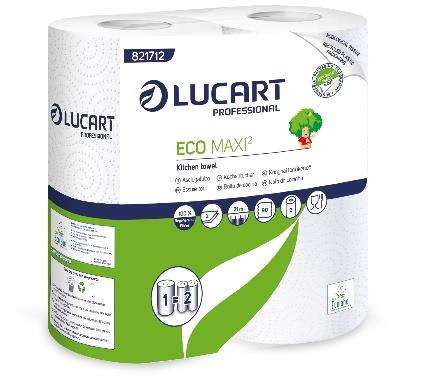 Image de ESSUIE TOUT KR ECO MAXI² 2P 90F RECYCLE BLANC (Colis de 20)