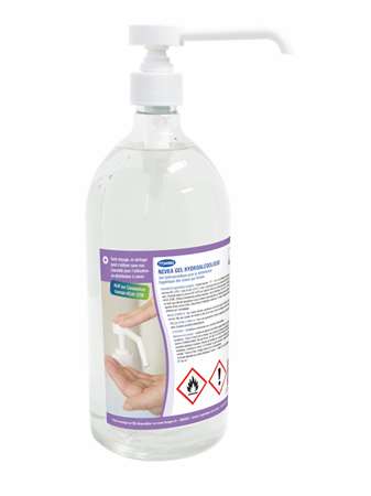 Image de NEVEA GEL HYDROALCOOLIQUE 1L FLACON POMPE BEC LONG