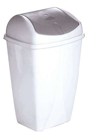Image de POUBELLE COUVERCLE BASCULANT SWING  50L
