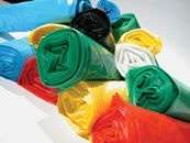 Image de SAC POUB 100L BLEU BD 24µ (Carton de 200)