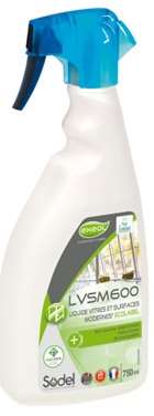 Image de NETTOYANT VITRES ET SURFACES 750 ML LVSM 600 ECOLABEL