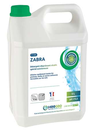 Image de ZABRA DETERGENT DEGRAISSANT ALCALIN  AUTOLAVEUSE 5L