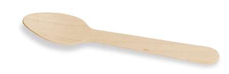 Image de CUILLERE A DESSERT EN BOIS 110 MM (Sachet de 100)