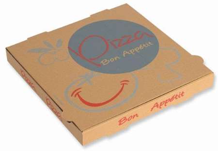 Image de BOITE PIZZA 31/31CM H3.5 KRAFT BRUN ORIGINAL (Colis de 100)