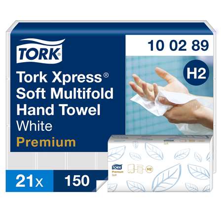 Image de EM INTERFOLIÉ DOUX TORK XPRESS 2P Z BLC C.21X150F ECOLABEL