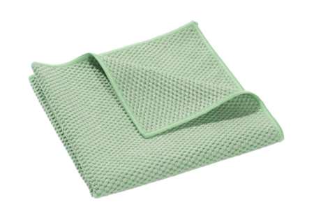 Image de LAVETTE MICROFIBRE  RECYCLEE PRO VERTE 40X38CM - SACHET DE 5
