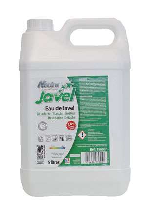 JAVEL 9.6% BIDON DE 5L