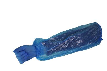 MANCHETTE ELASTIQUE PE BLEU X100